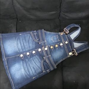 Overall skirt brand new without tags Child XS 4-5